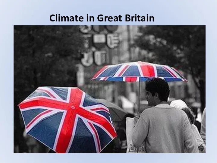 Climate in Great Britain