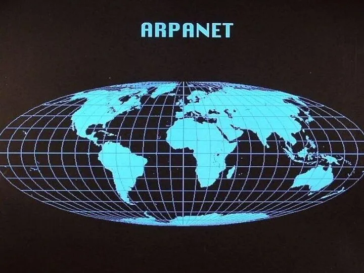 1969 Pentagon creates four node network ARPAnet - a prototype of the Internet.