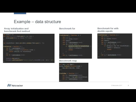 Array initialization and benchmark find method Benchmark for Benchmark for with double