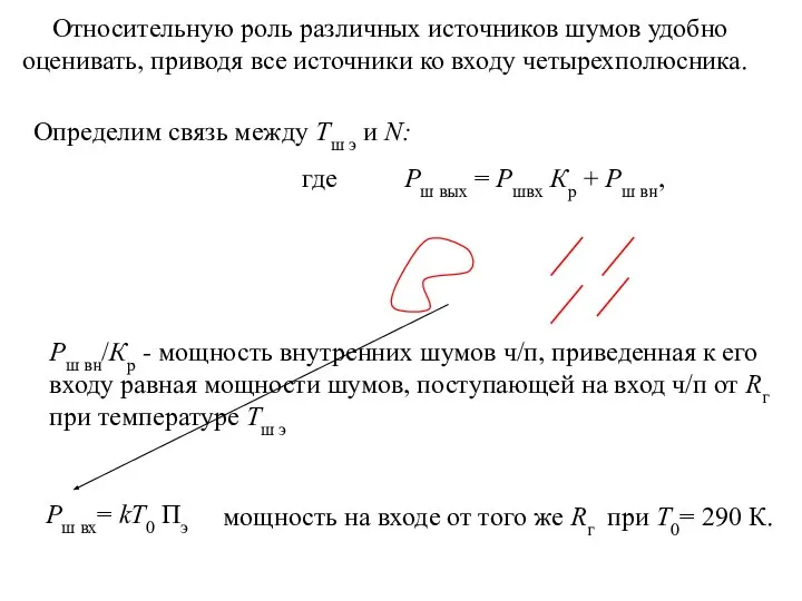 где Рш вых = Ршвх Кр + Рш вн, Рш вн/Кр -