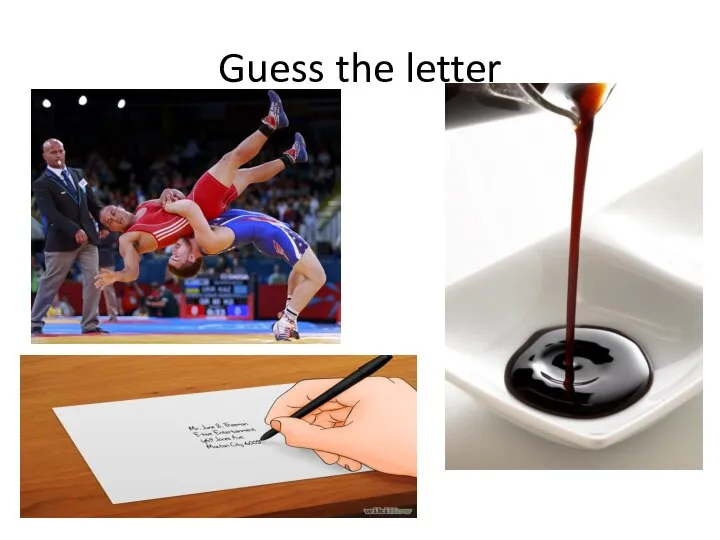 Guess the letter