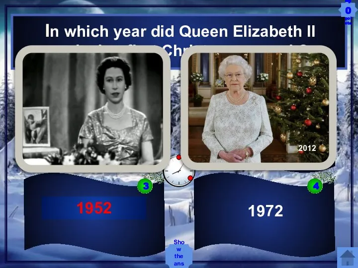 1942 1952 1962 1972 In which year did Queen Elizabeth II make