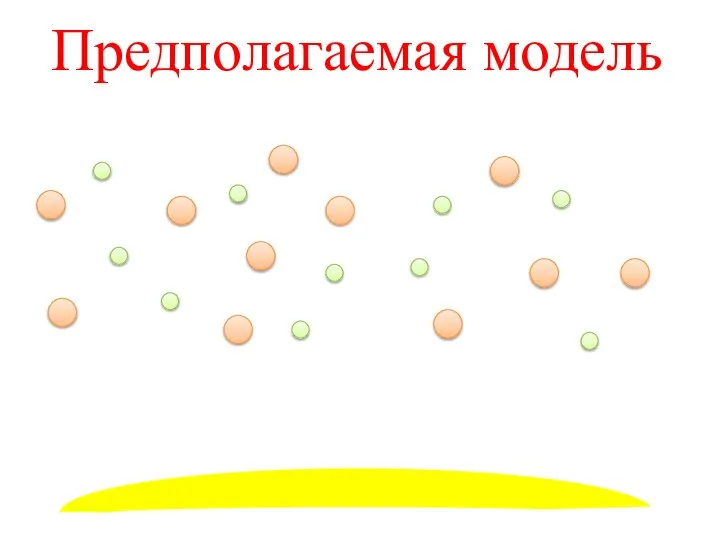 Предполагаемая модель