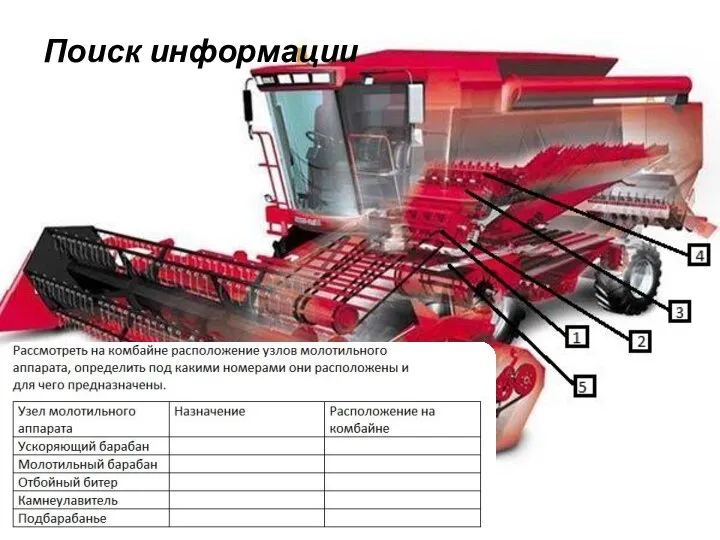 Поиск информации