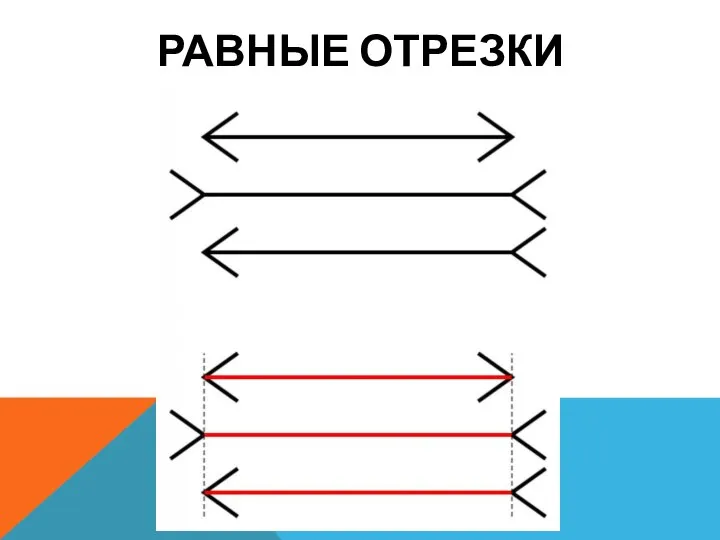 РАВНЫЕ ОТРЕЗКИ