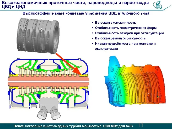 Высокая экономичность Стабильность геометрических форм Стабильность зазоров при эксплуатации Высокая ремонтопригодность Низкая