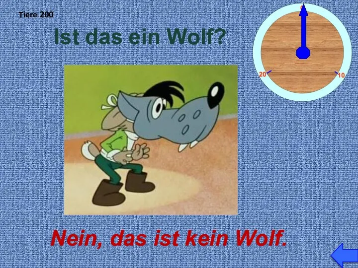 Tiere 200 Ist das ein Wolf? Nein, das ist kein Wolf.