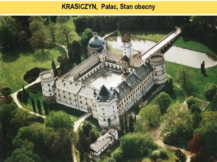 KRASICZYN, Pałac, Stan obecny