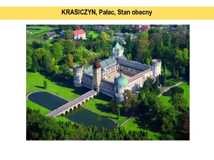 KRASICZYN, Pałac, Stan obecny