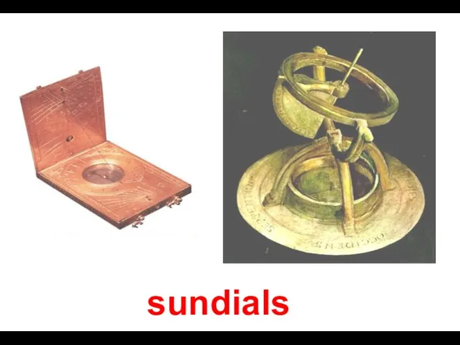 sundials