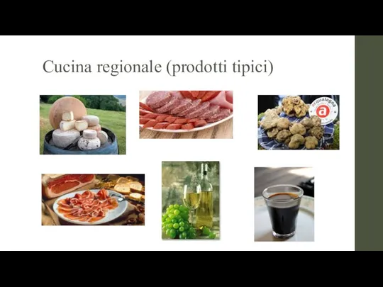 Cucina regionale (prodotti tipici)