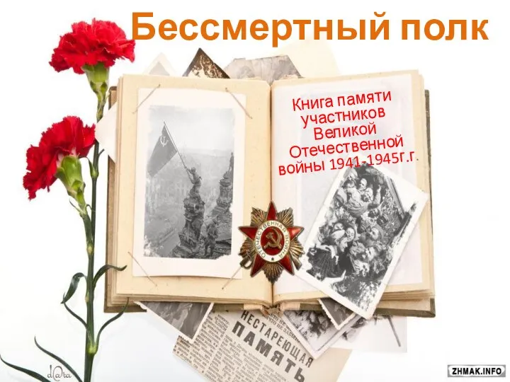 Бессмертный полк Книга памяти участников Великой Отечественной войны 1941-1945г.г.