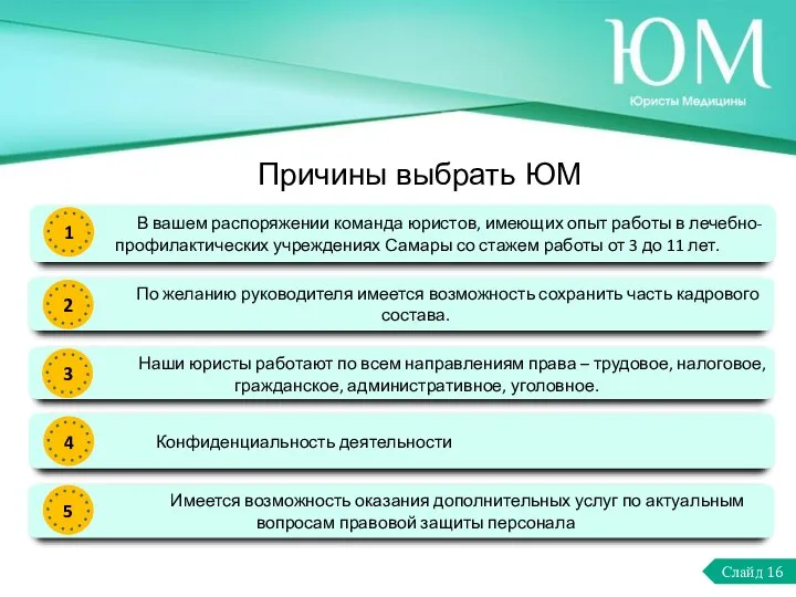 В вашем распоряжении команда юристов, имеющих опыт работы в лечебно-профилактических учреждениях Самары