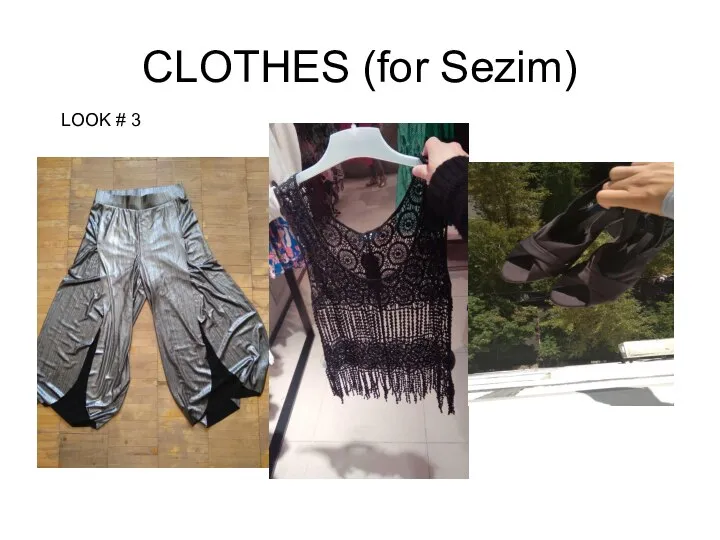 CLOTHES (for Sezim) LOOK # 3