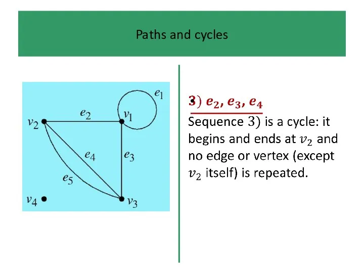 Paths and cycles