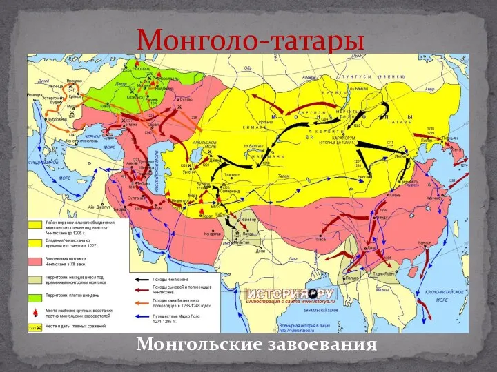 Монголо-татары Монгольские завоевания