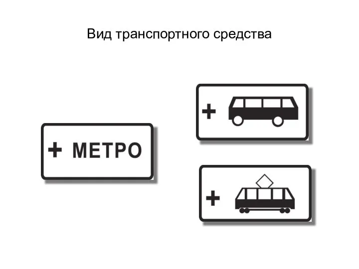 Вид транспортного средства