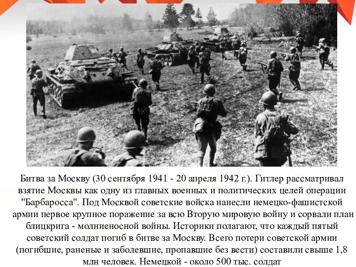 Битва за Москву (30 сентября 1941 - 20 апреля 1942 г.). Гитлер