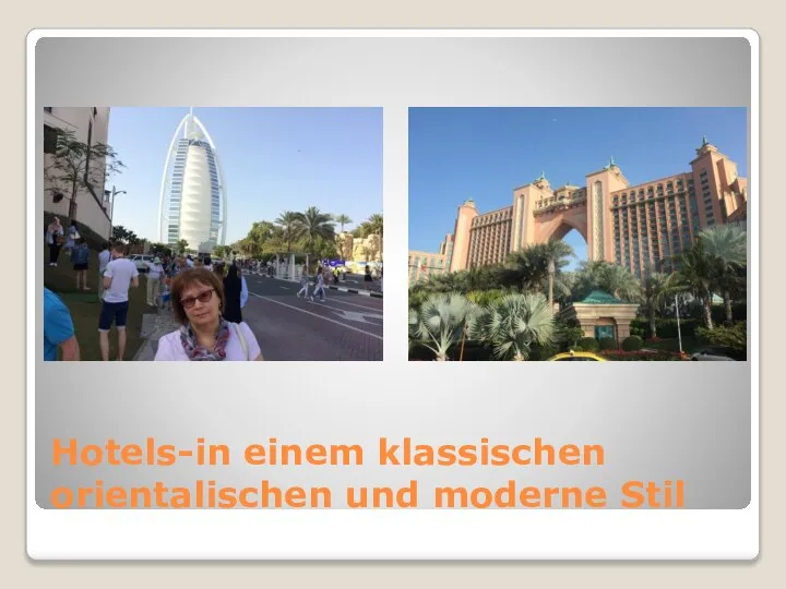 Hotels-in einem klassischen orientalischen und moderne Stil