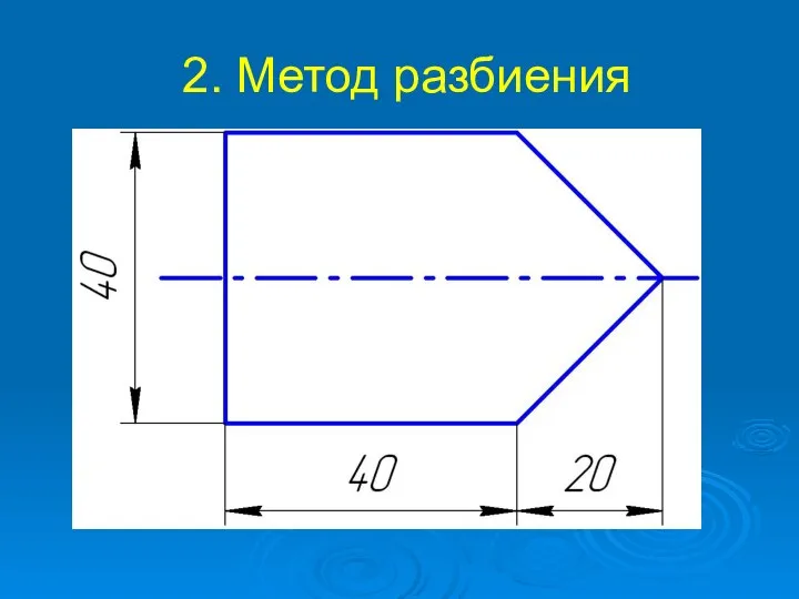 2. Метод разбиения