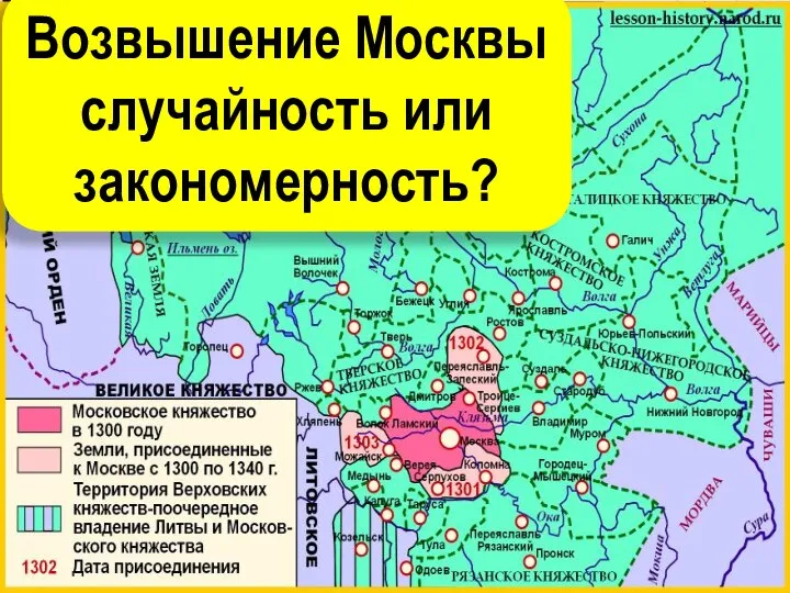 Возвышение Москвы случайность или закономерность?