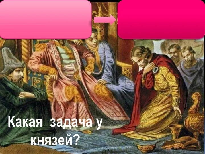 Какая задача у князей?