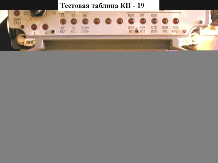 Тестовая таблица КП - 19