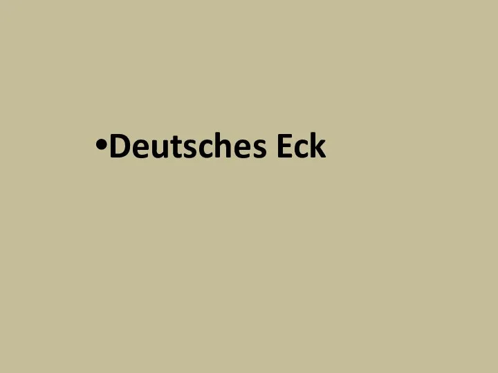 Deutsches Eck