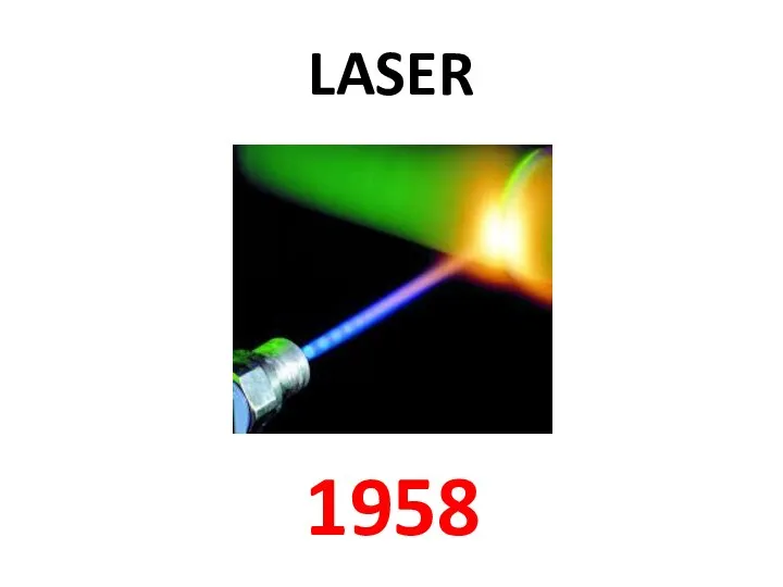 LASER 1958