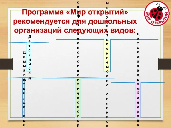 Детский сад Детский сад общеразвивающего вида с приоритетным осуществлением одного или нескольких