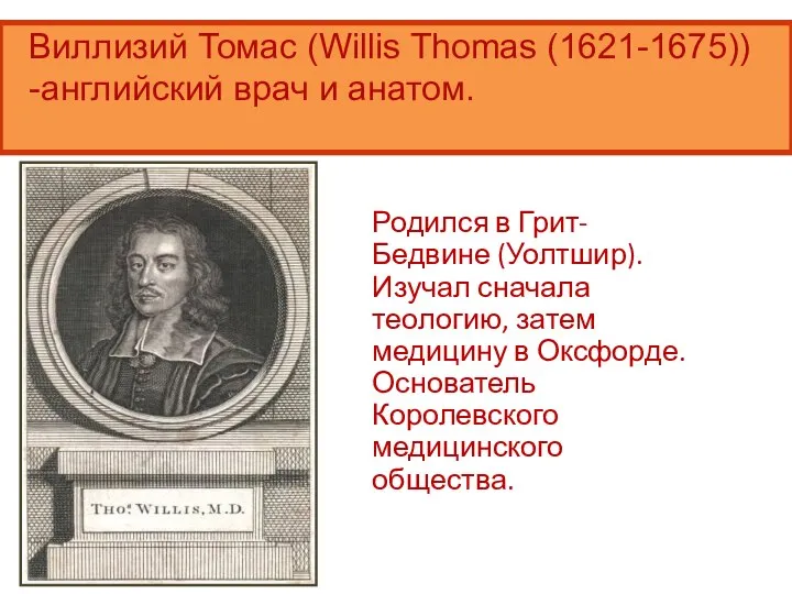 Родился в Грит-Бедвине (Уолтшир). Изучал сначала теологию, затем медицину в Оксфорде. Основатель