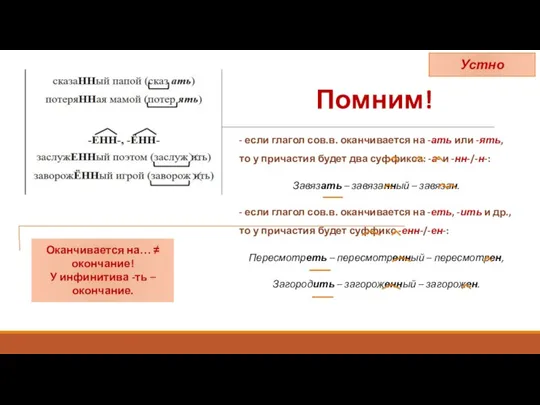 Помним! - если глагол сов.в. оканчивается на -ать или -ять, то у