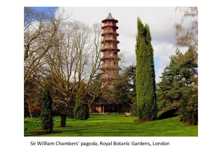 Sir William Chambers’ pagoda, Royal Botanic Gardens, London