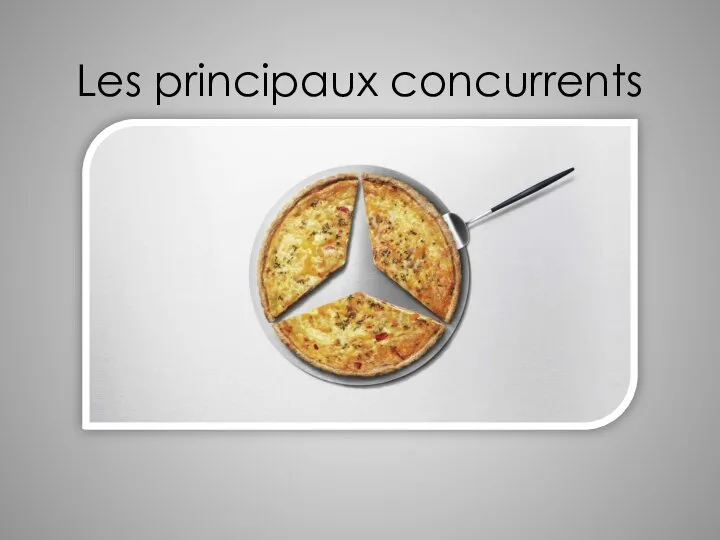 Les principaux concurrents