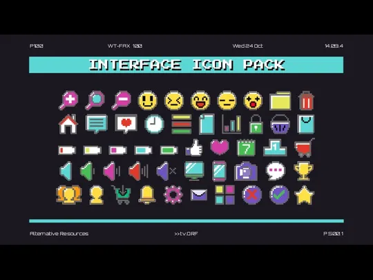 INTERFACE ICON PACK Alternative Resources >> tv.ORF P.500.1