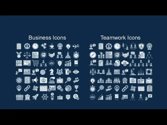 Business Icons Teamwork Icons