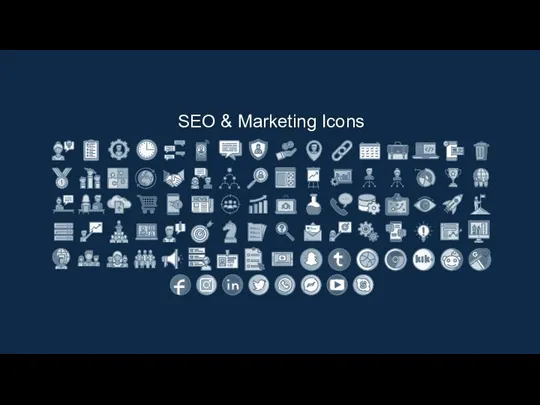 SEO & Marketing Icons