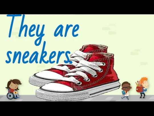 They are sneakers.