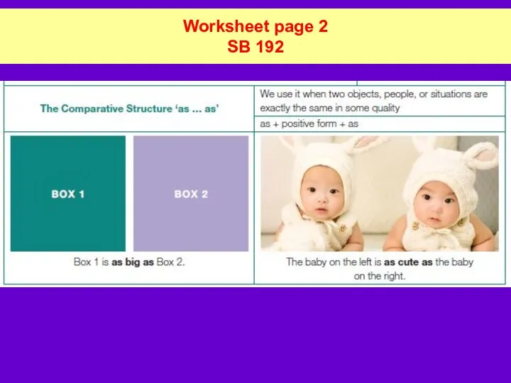 Worksheet page 2 SB 192