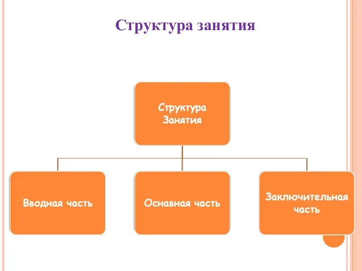 Структура занятия