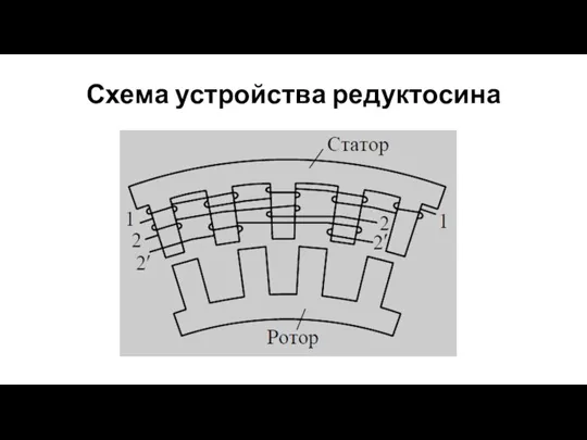 Схема устройства редуктосина