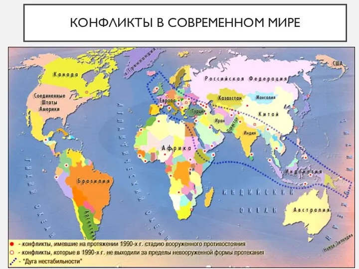 КОНФЛИКТЫ В СОВРЕМЕННОМ МИРЕ