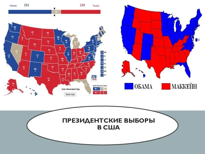 ПРЕЗИДЕНТСКИЕ ВЫБОРЫ В США