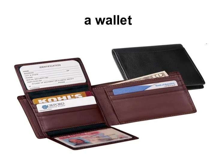 a wallet