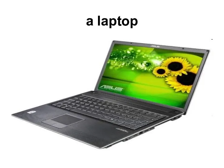 a laptop