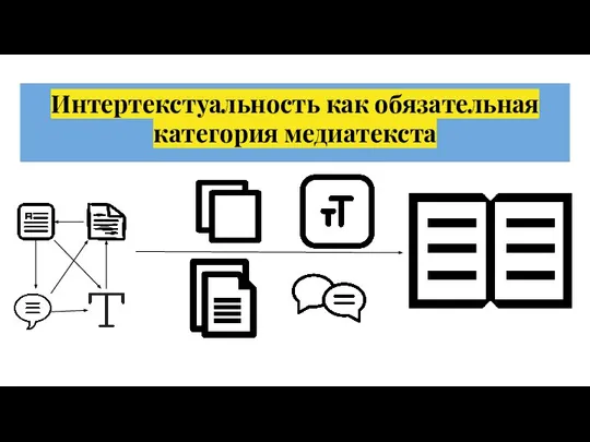 Интертекстуальность как обязательная категория медиатекста