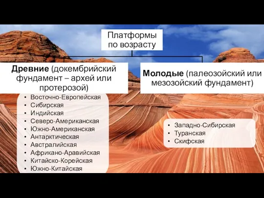 Восточно-Европейская Сибирская Индийская Северо-Американская Южно-Американская Антарктическая Австралийская Африкано-Аравийская Китайско-Корейская Южно-Китайская Западно-Сибирская Туранская Скифская