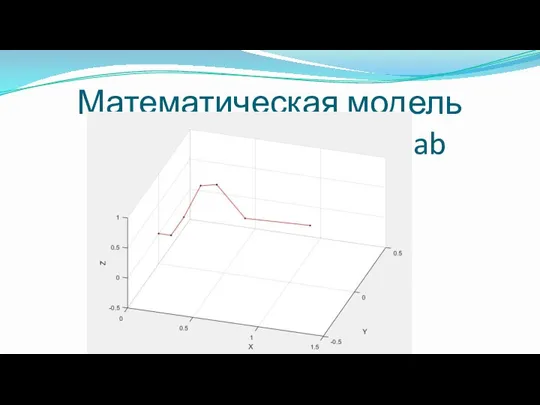 Математическая модель манипулятора в Matlab
