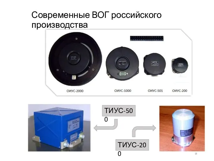 Современные ВОГ российского производства ТИУС-500 ТИУС-200