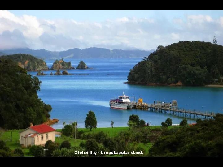 Otehei Bay - Urupukapuka Island.